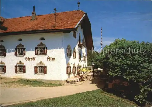 Anger Chiemgau Berggasthof Strobl Alm