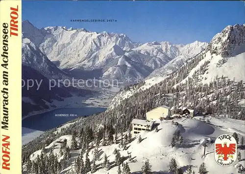 Maurach Tirol am Achensee und Karwendelgebirge Kat. Eben am Achensee