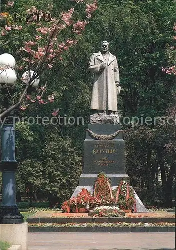 Kiev Kiew Monument to Soviet general N F Vatutin