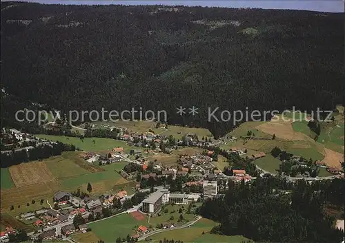 Obertal Baiersbronn Schwarzwald Sanatorium Fliegeraufnahme Kat. Baiersbronn