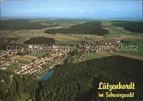 Luetzenhardt Schwarzwald Fliegeraufnahme Kat. Waldachtal