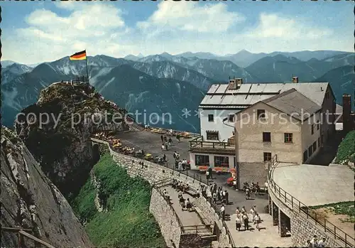 Wendelsteinhaus mit Zentralalpen Kat. Bayrischzell