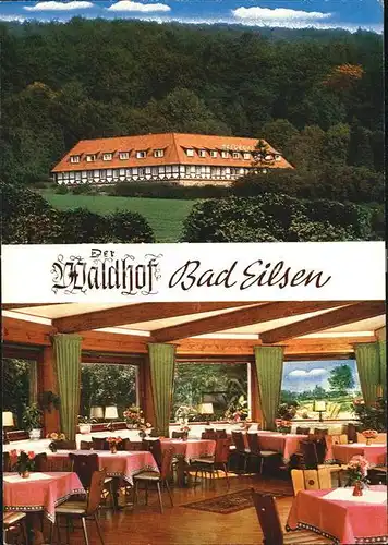 Bad Eilsen Hotel Der Waldhof Gastraum Kat. Bad Eilsen