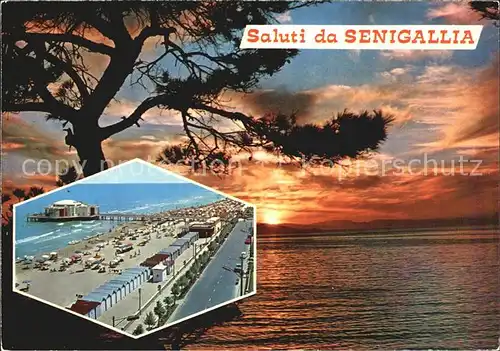 Senigallia Strand  Kat. Italien