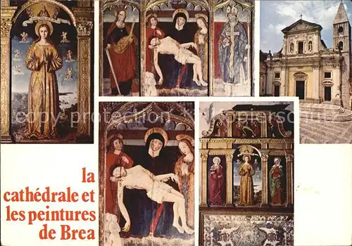 Sospel La Cathedrale les peintures de Brea Kat. Sospel