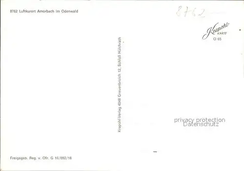 Amorbach Fliegeraufnahme Kat. Amorbach