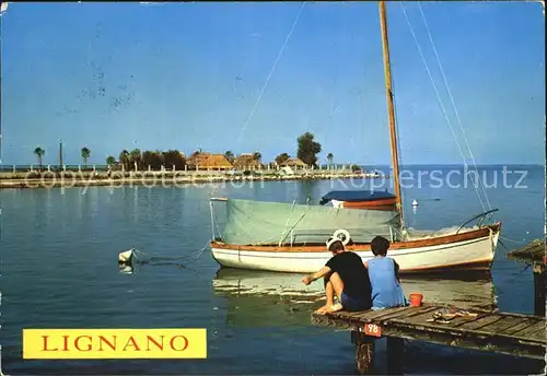 Lignano Die Schiffswerft Kat. Lignano