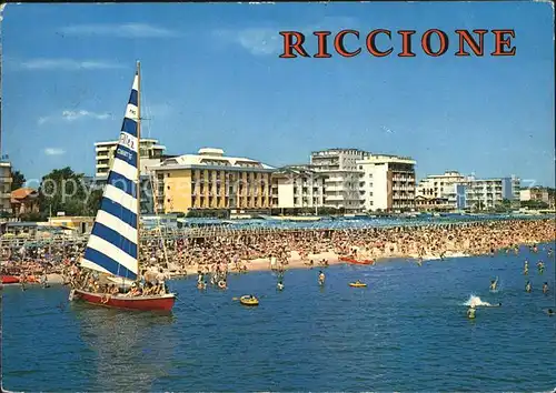 Riccione Hotels und Strand