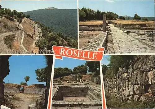 Roselle Toscana Scavi etruschi e romani