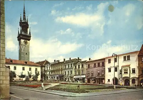 Znojmo Friedensplatz Rathaus  Kat. Znojmo