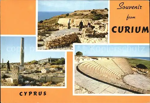 Cyprus Zypern Curium Theater Ruine Basilika Kat. Zypern