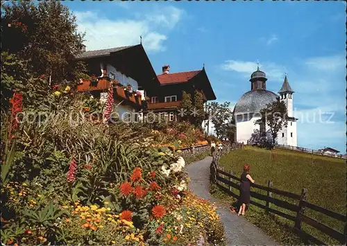 Oberau Tirol Hochtal Wildschoenau Antoniuskapelle Kat. Wildschoenau