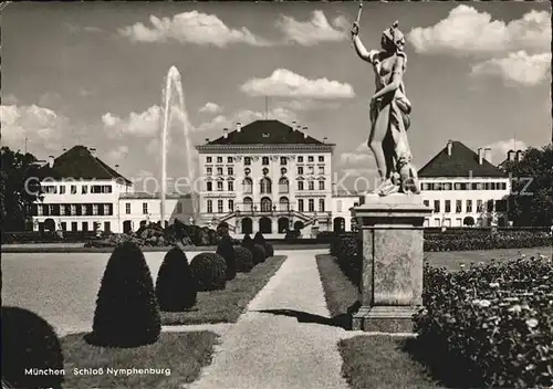 Muenchen Schloss Nymphenburg Kat. Muenchen