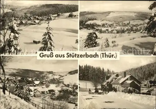 Stuetzerbach Ortsansichten Winter Kat. Stuetzerbach