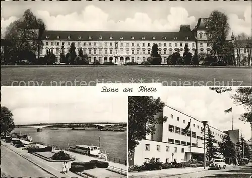 Bonn Rhein Universitaet Rheinpromenade Bundeshaus Kat. Bonn
