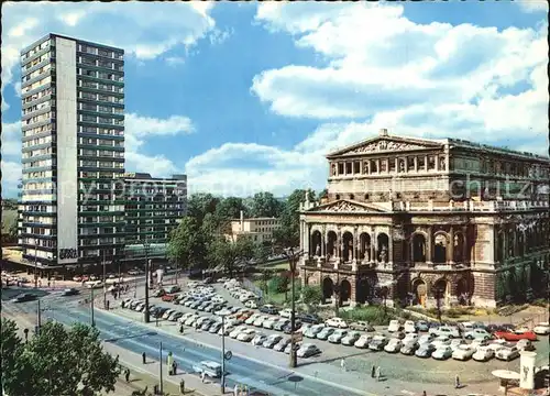 Frankfurt Main Zuerichhaus Opernplatz Kat. Frankfurt am Main