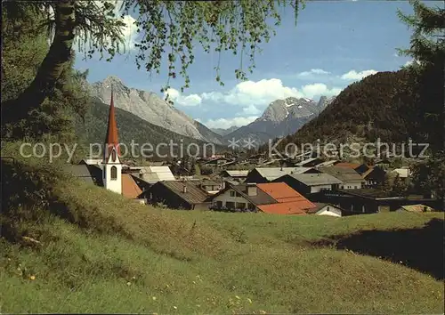 Seefeld Tirol Wettersteingebirge Karwendelgebirge Kat. Seefeld in Tirol