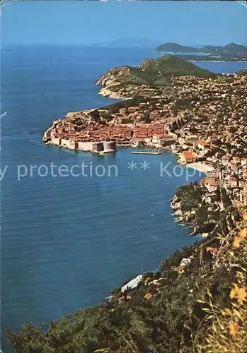 Dubrovnik Ragusa Ortsansicht Kat. Dubrovnik