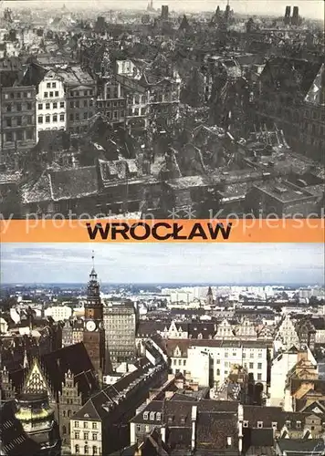 Wroclaw Stadtansichten Kat. Wroclaw Breslau