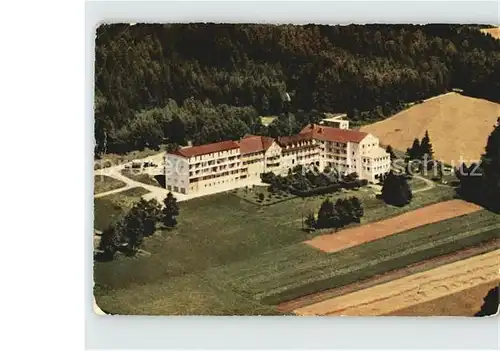 Windischbergerdorf Bayerwald Sanatorium Fliegeraufnahme Kat. Cham