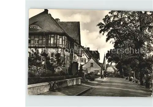 Schierke Harz Strassenpartie Oberschierke Kat. Schierke Brocken