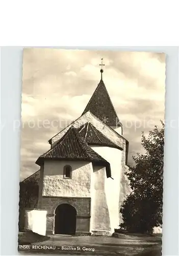 Insel Reichenau Basilika St Georg Kat. Reichenau Bodensee