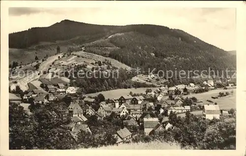 Oberschoenau Thueringen Panorama Kat. Oberschoenau Thueringen