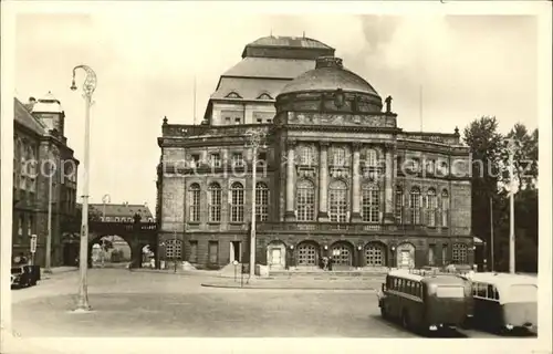 Karl Marx Stadt Oper nach 1945 wiederaufgebaut Kat. Chemnitz