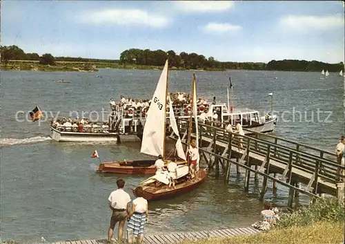 Haltern See Anlegestelle am Seehof Suedufer