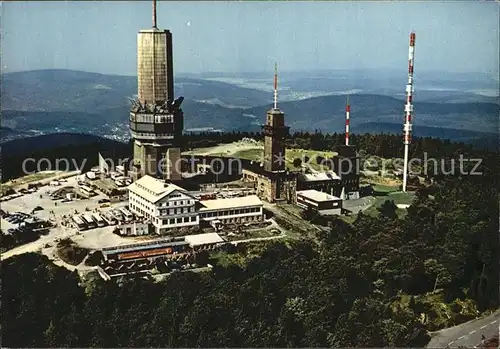 Grosser Feldberg Taunus Fernmelde Fernseh und UKW Sender Kat. Schmitten