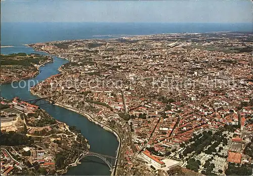 Porto Portugal Vista aerea Tres Pontes Kat. Porto