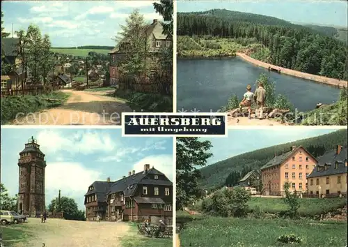 Auersberg Wildenthal Carlsfeld Sosa Talsperre des Friedens HOG Berghotel Auersberg Wildenthal Konsum Hotel Am Auersberg Kat. Eibenstock