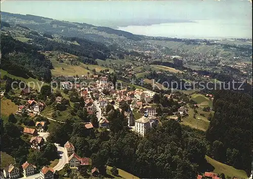 Walzenhausen AR mit Bodenseeblick Fliegeraufnahme Kat. Walzenhausen