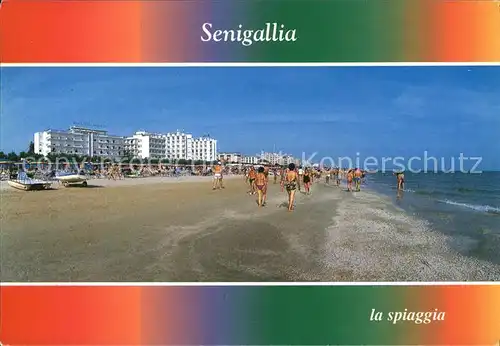 Senigallia La spiaggia Kat. Italien