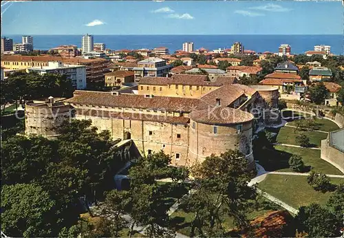 Pesaro Panorama parziale e Rocca Costanza Kat. Pesaro