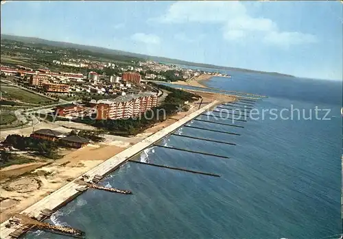 Caorle Venezia Porto S Margherita dall aereo Kat. Italien