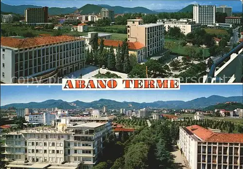 Abano Terme Panorama Teilansicht Kat. Abano Terme