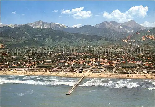 Forte dei Marmi Panorama dall aereo Kat. Italien