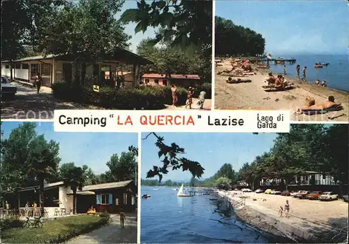 Lazise Lago di Garda Camping La Quercia Details Kat. Lazise