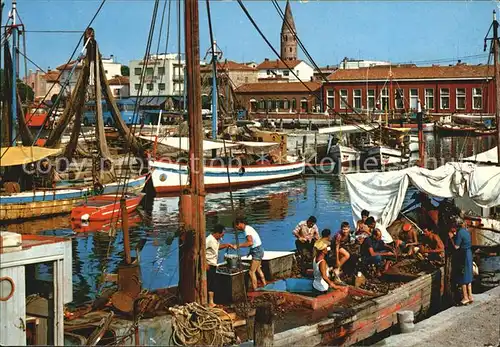 Caorle Venezia Fischerhafen Kat. Italien