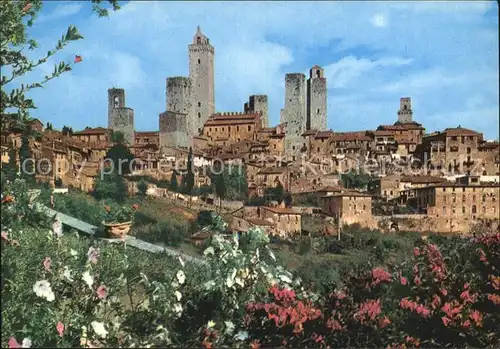San Gimignano Stadtansicht Panorama