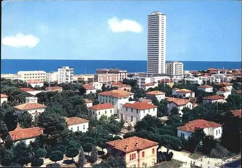 Cesenatico Stadtansicht Wolkenkratzer Kat. Italien