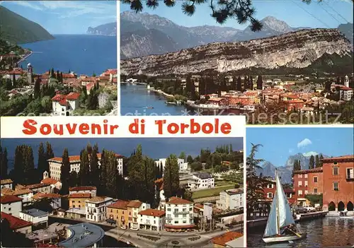 Torbole Lago di Garda Stadtansichten Kat. Italien