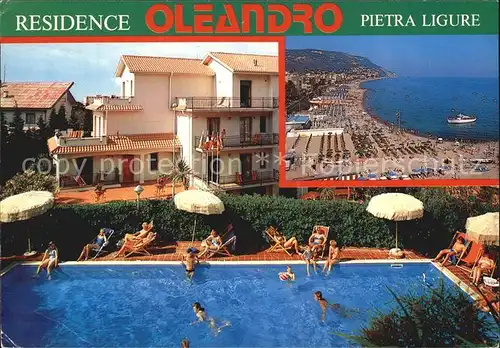 Pietra Ligure Residenz Oleandro Swimmingpool