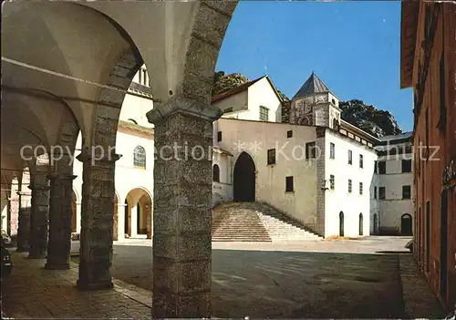 Montevergine Santuario dreiteilige Vortreppe Kat. Mercogliano