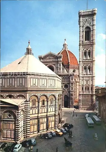 Firenze Toscana Kathedrale Glockenturm Kat. Firenze