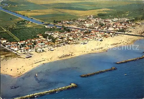 Casal Borsetti Panorama Strand Luftbild