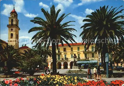 Diano Marina Piazza Dante Kirche Kat. Italien