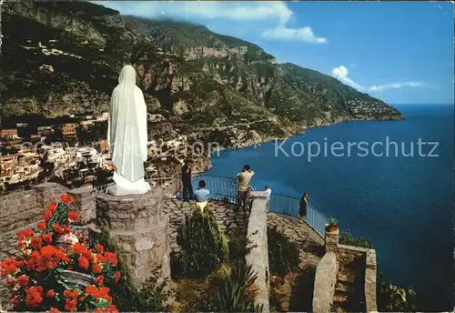 Positano Salerno Panorama Madonna Kat. Salerno