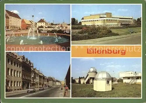 Eilenburg Markt Schwimmhalle Sternwarte Leipziger Strasse Kat. Eilenburg